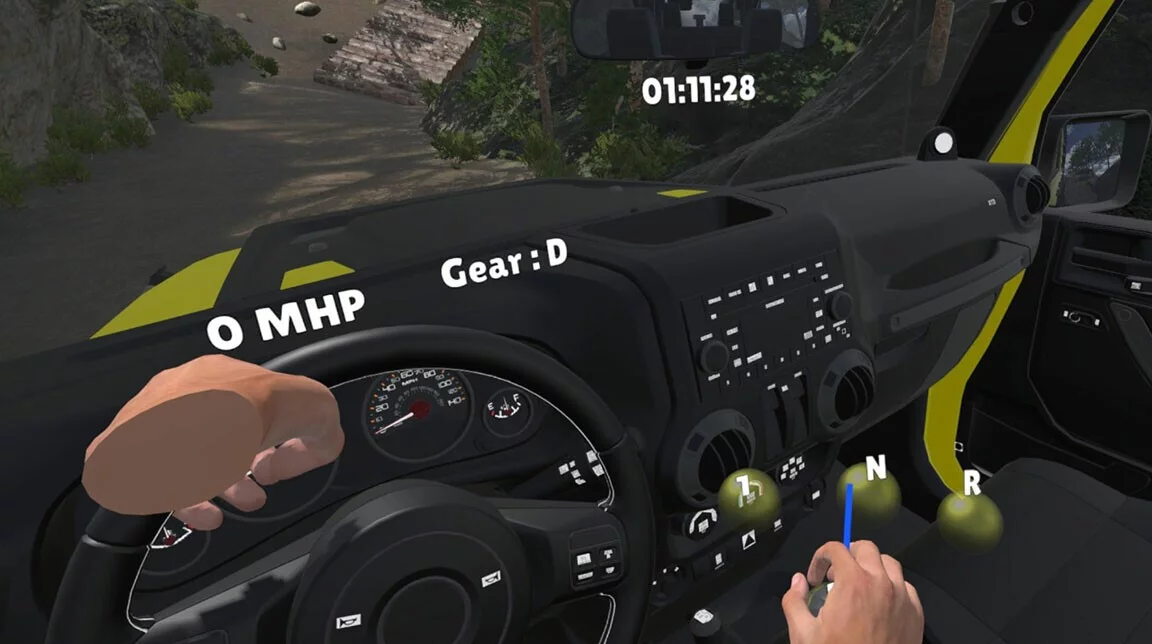 Изображение игры: OFFROAD VR