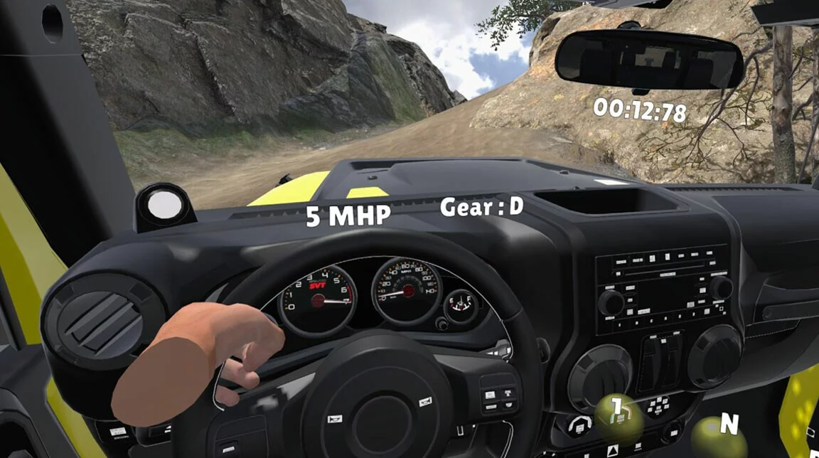 Изображение игры: OFFROAD VR