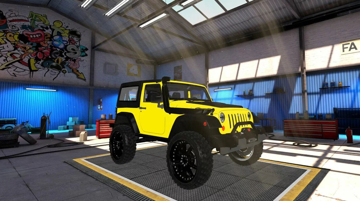 Изображение игры: OFFROAD VR