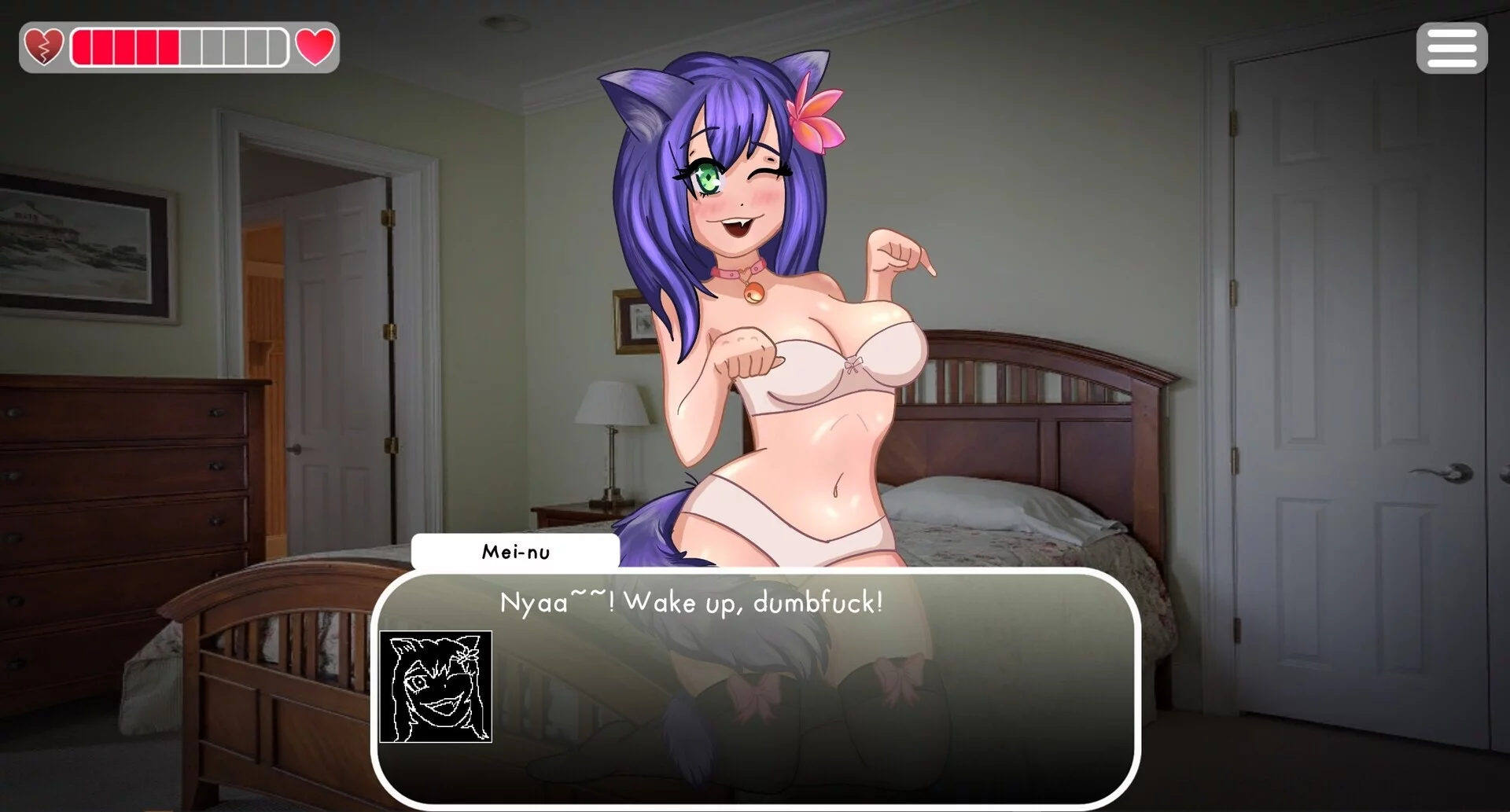 Изображение игры: Mature Comedy Visual Novel
