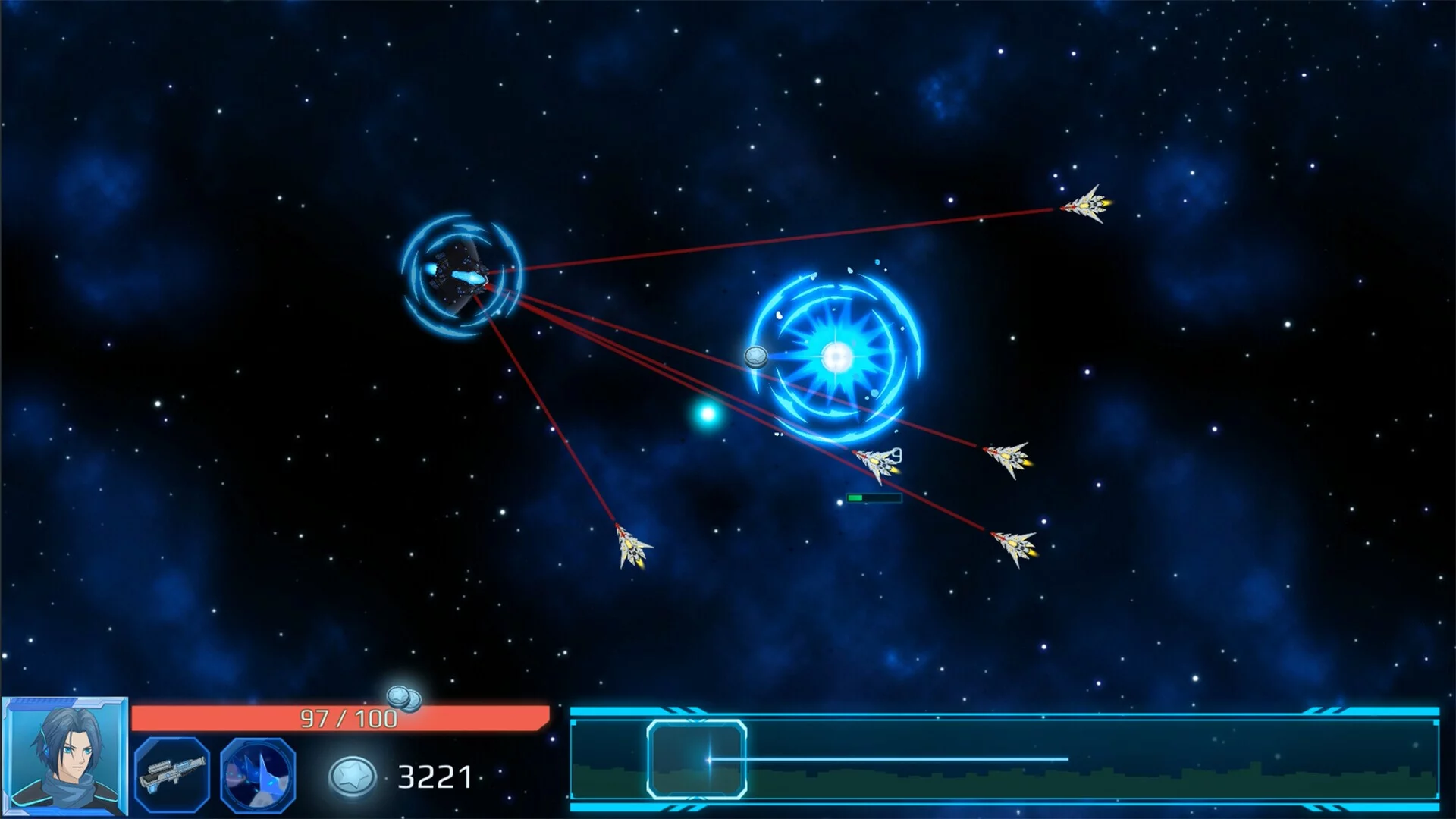 Изображение игры: Cyan Avenger