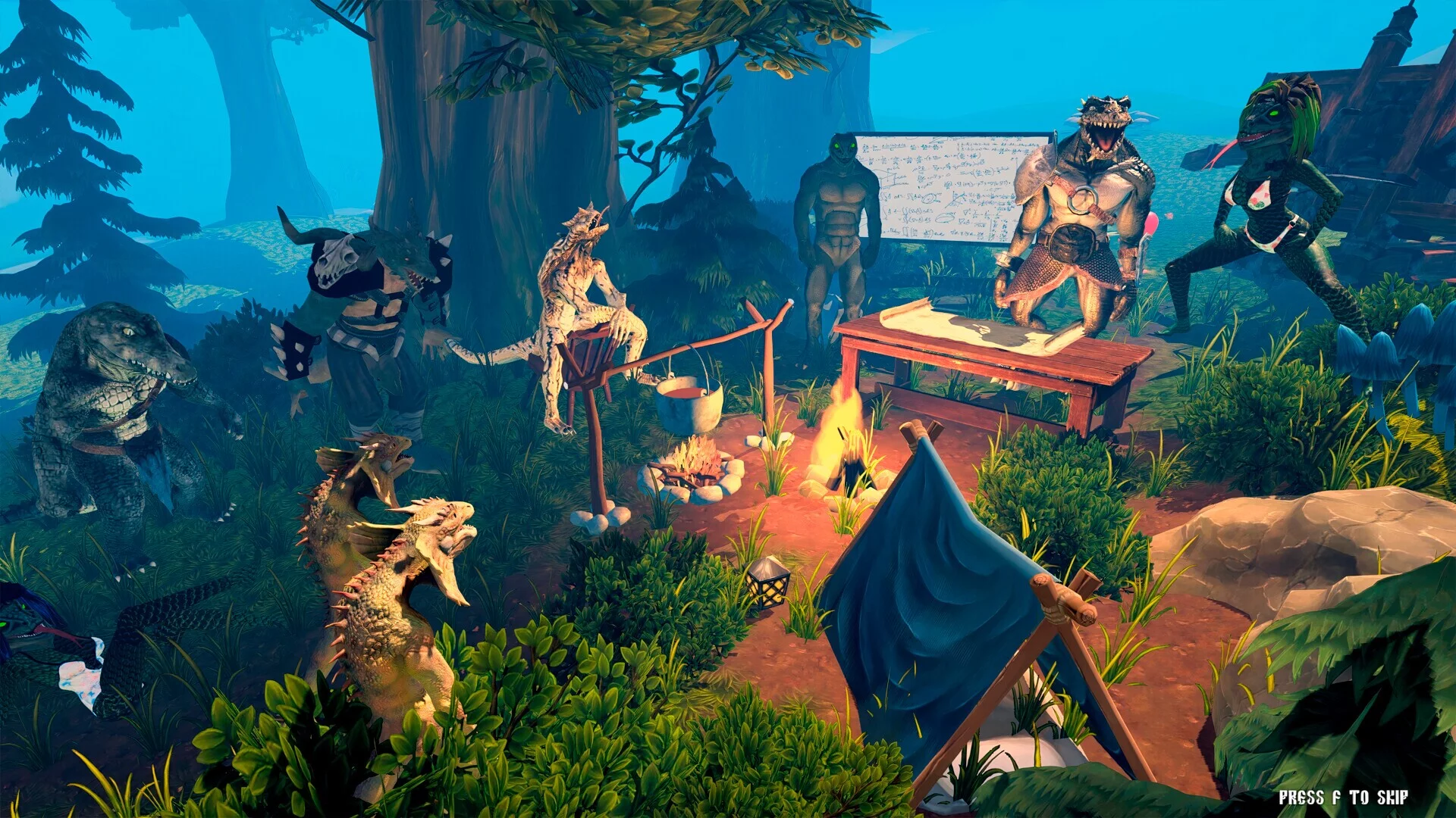 Изображение игры: House of Lizards