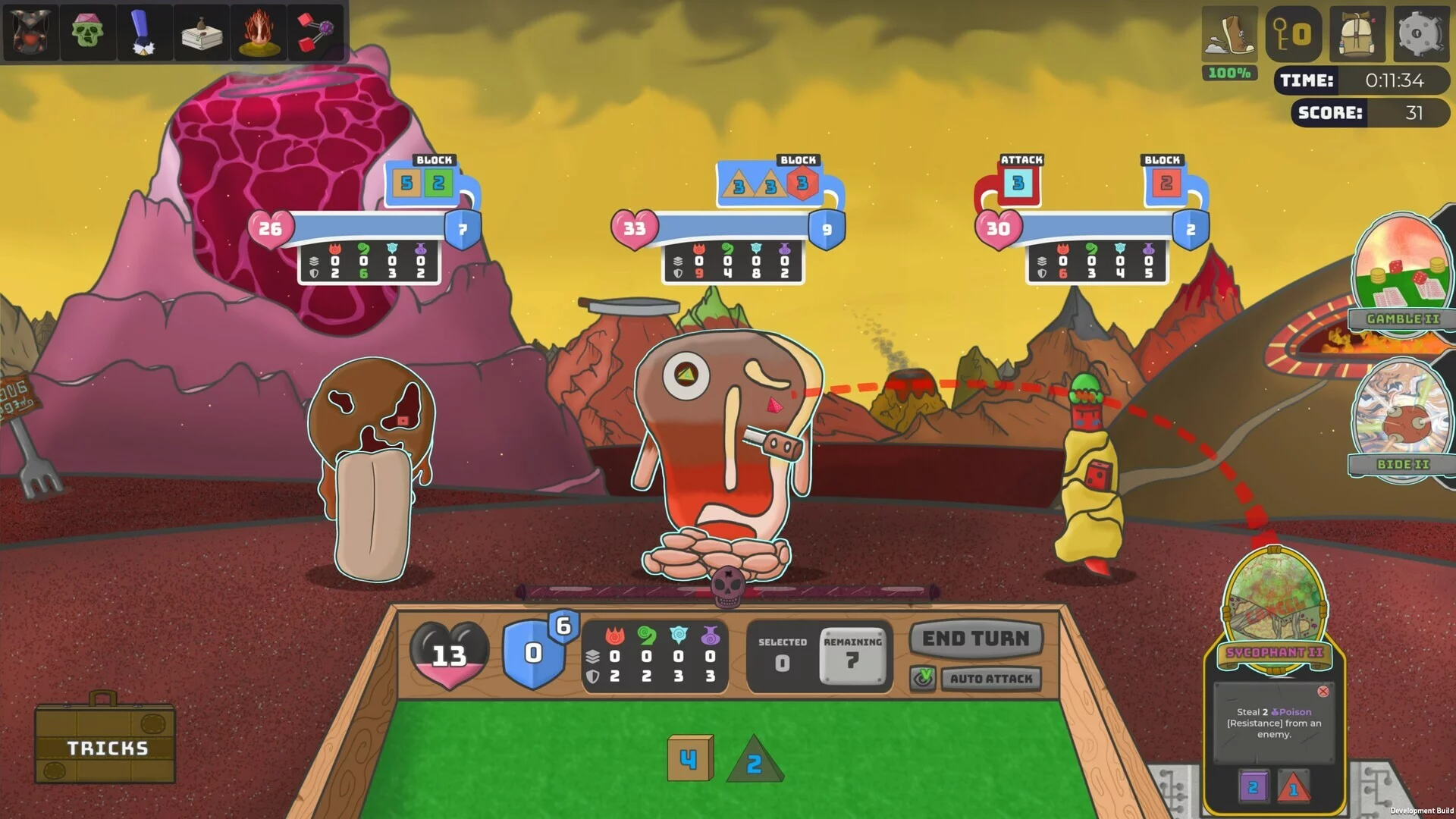 Изображение игры: Diceheart