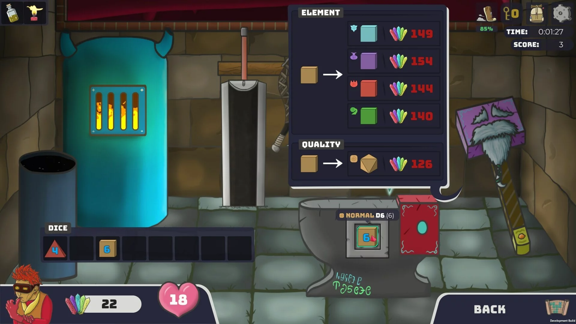 Изображение игры: Diceheart