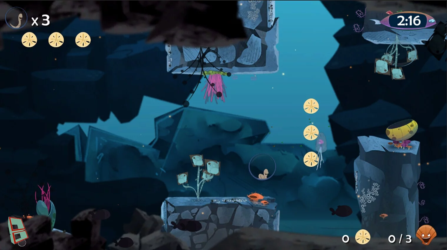 Изображение игры: Reef Escape
