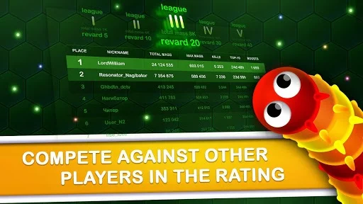 Изображение игры: Wormax.io