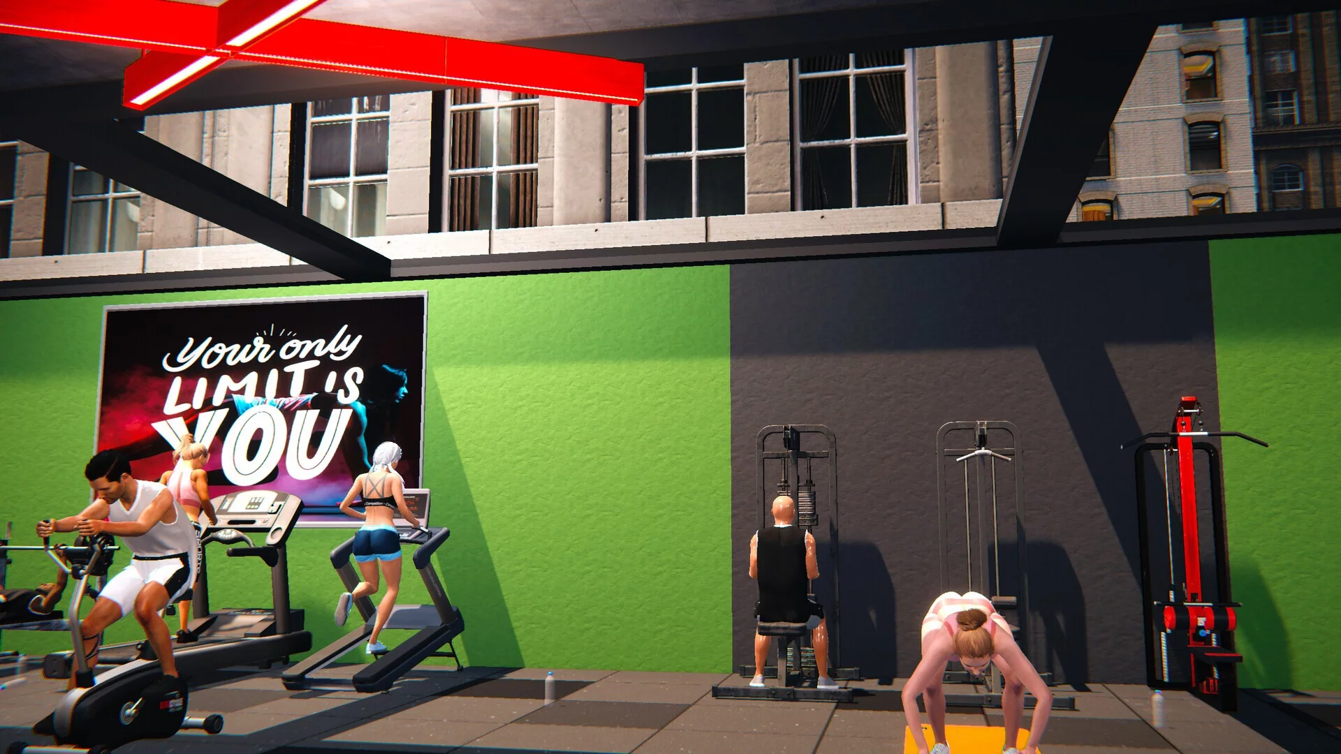 Изображение игры: Gym Simulator 24