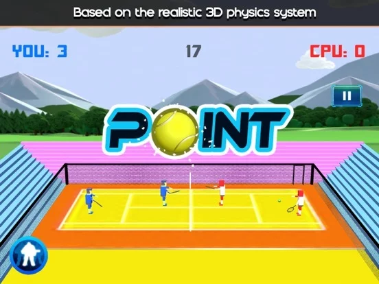 Изображение игры: Tennis Physics 3D Soccer Smash