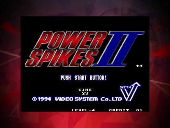 Изображение игры: POWER SPIKES II ACA NEOGEO