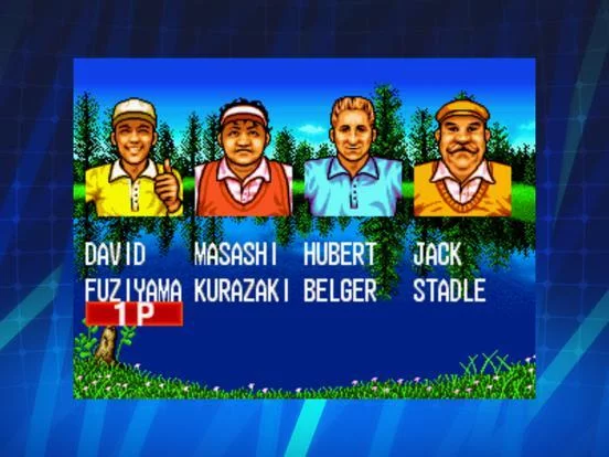 Изображение игры: TOP PLAYER’S GOLF ACA NEOGEO