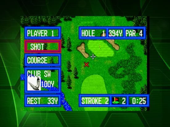 Изображение игры: TOP PLAYER’S GOLF ACA NEOGEO