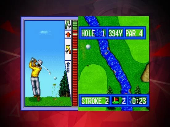 Изображение игры: TOP PLAYER’S GOLF ACA NEOGEO