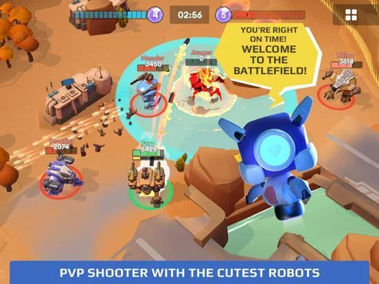 Изображение игры: Little Big Robots. Mech Battle