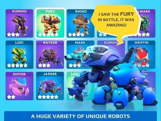 Изображение игры: Little Big Robots. Mech Battle