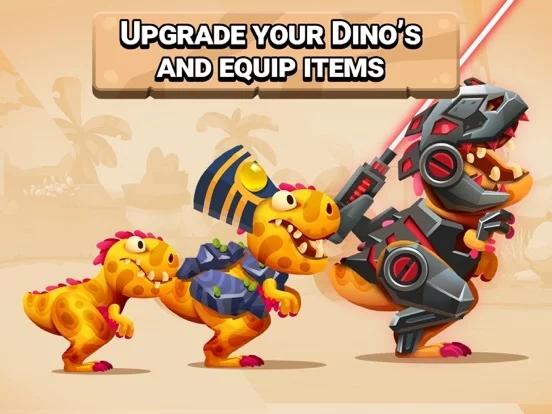 Изображение игры: Dino Bash: Travel Through Time
