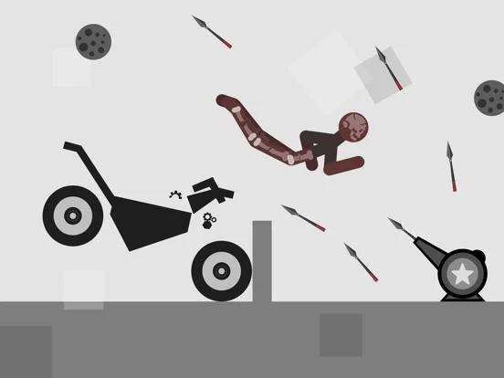 Изображение игры: Stickman Dismounting Legend