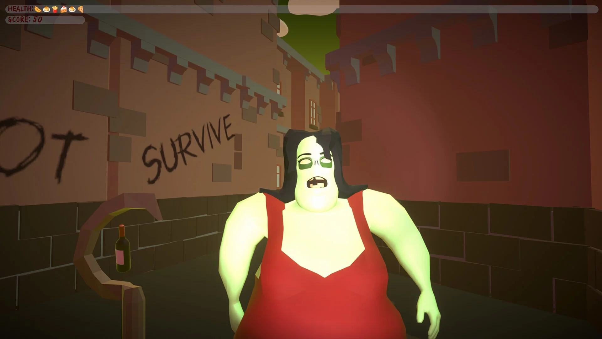 Изображение игры: Word Warrior: Zombie Typocalypse