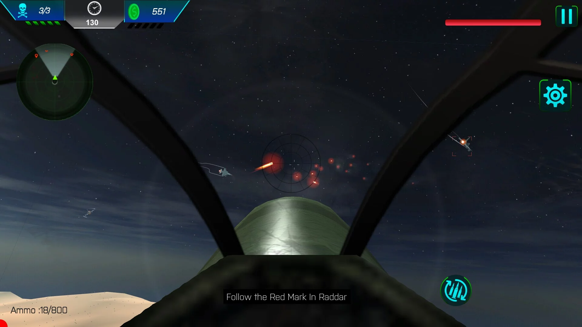 Изображение игры: Planes Combat