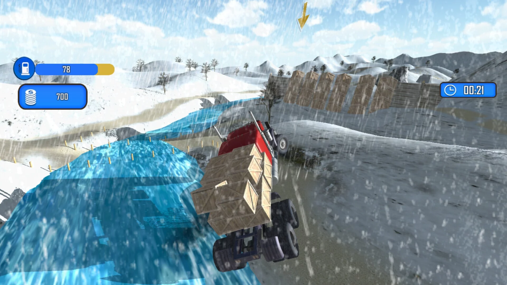 Изображение игры: Truck Offroad Sim