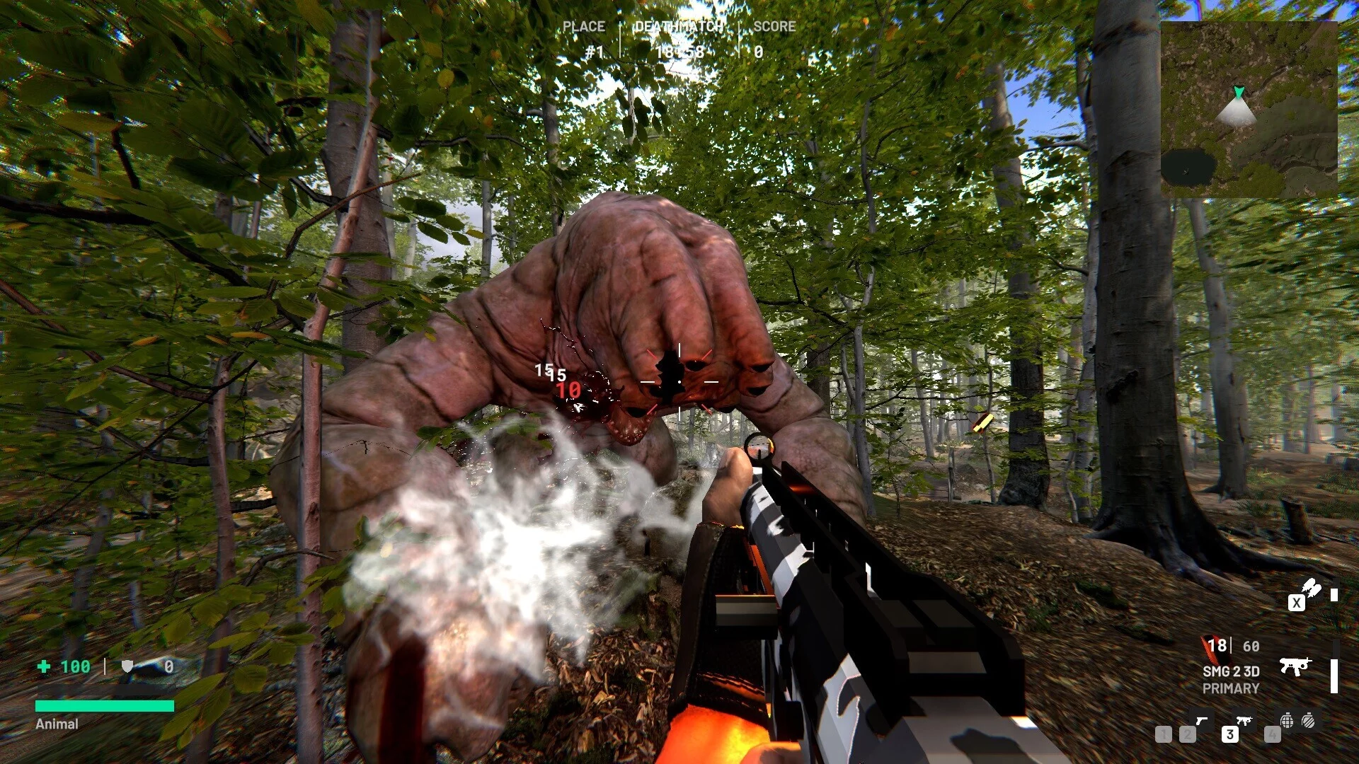 Изображение игры: Kill Invaders
