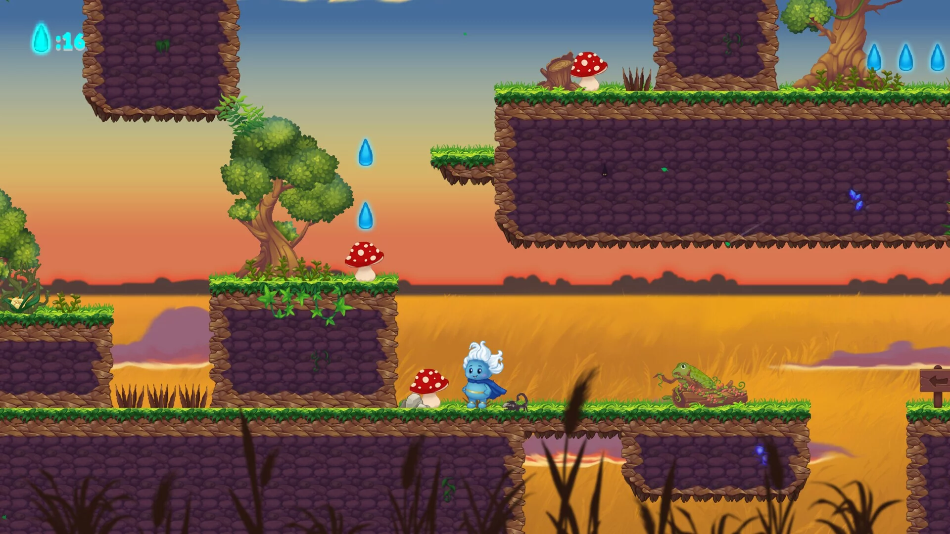 Изображение игры: The Brave Little Cloud