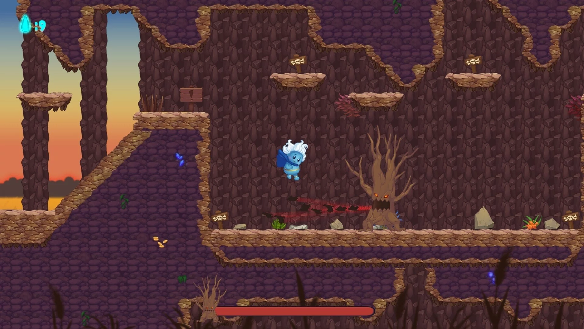 Изображение игры: The Brave Little Cloud