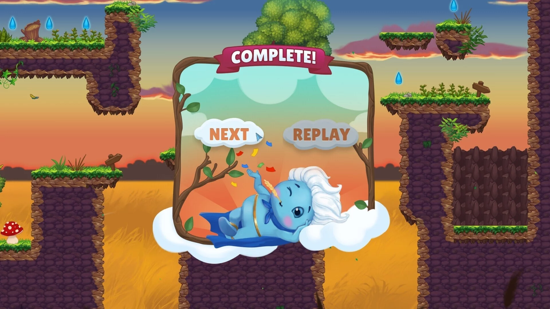 Изображение игры: The Brave Little Cloud