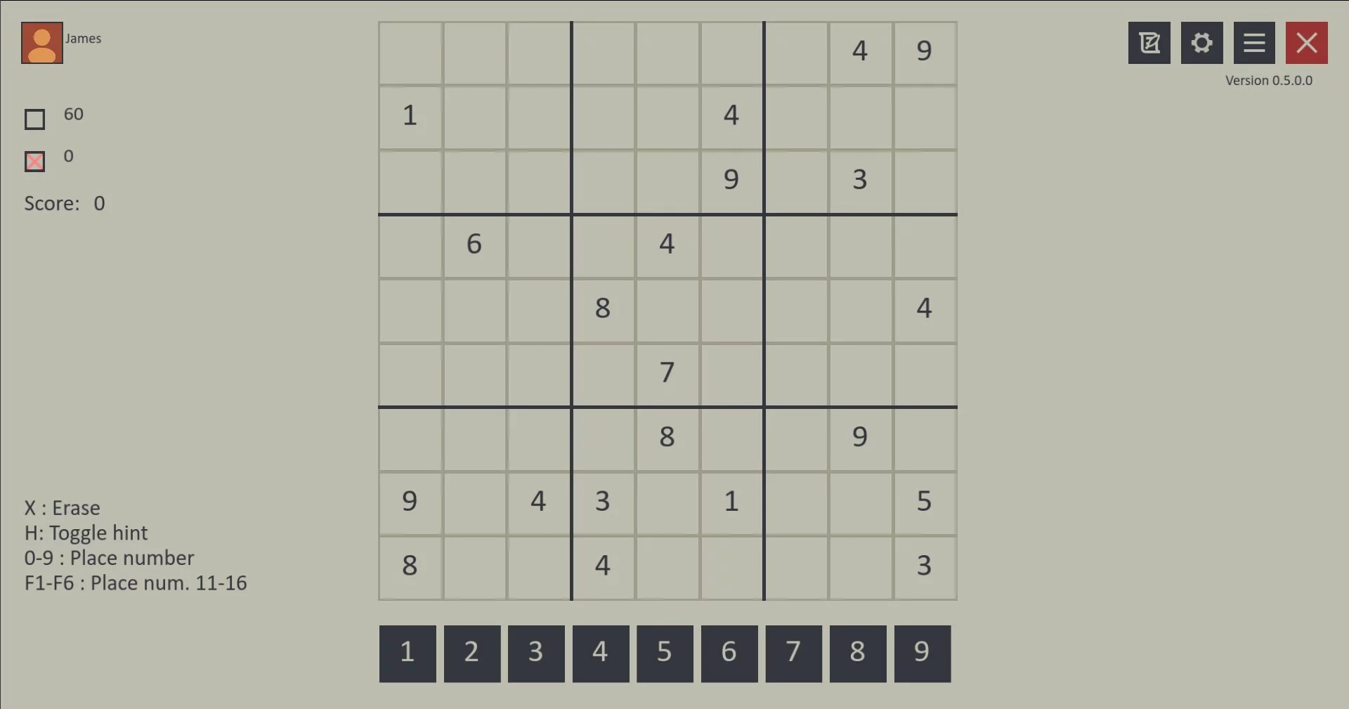 Изображение игры: Sudoku XP