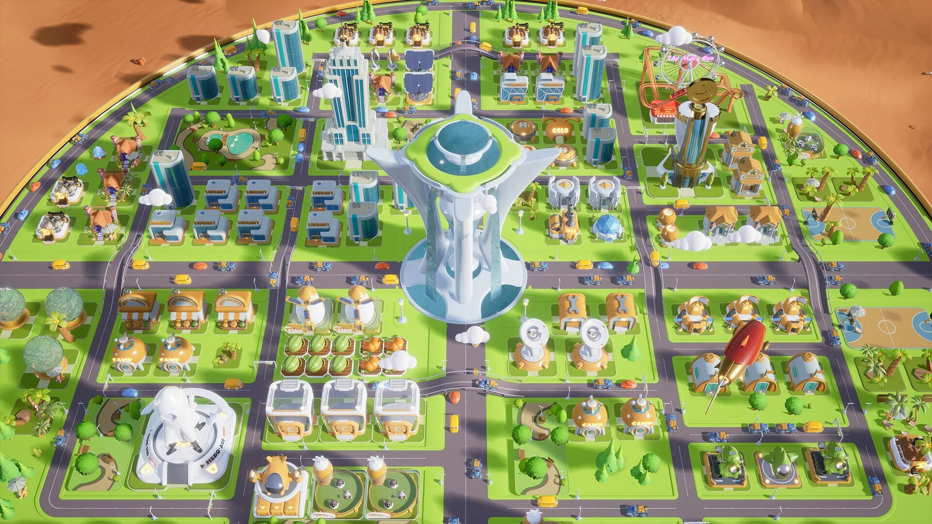 Изображение игры: Build Master: MarsVille
