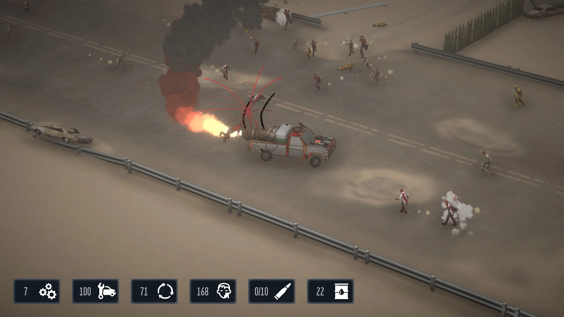 Изображение игры: Highway Cleaners