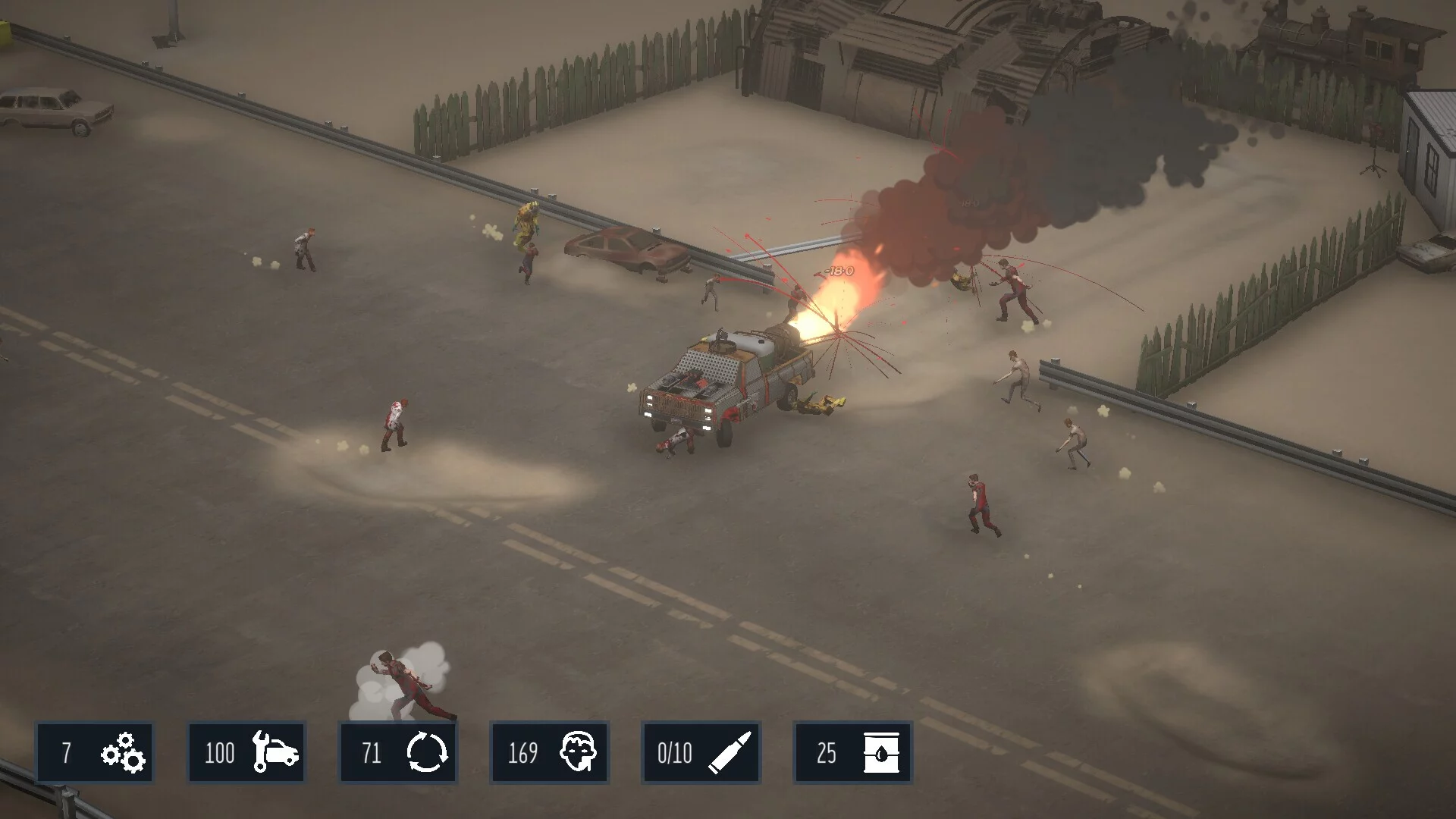 Изображение игры: Highway Cleaners