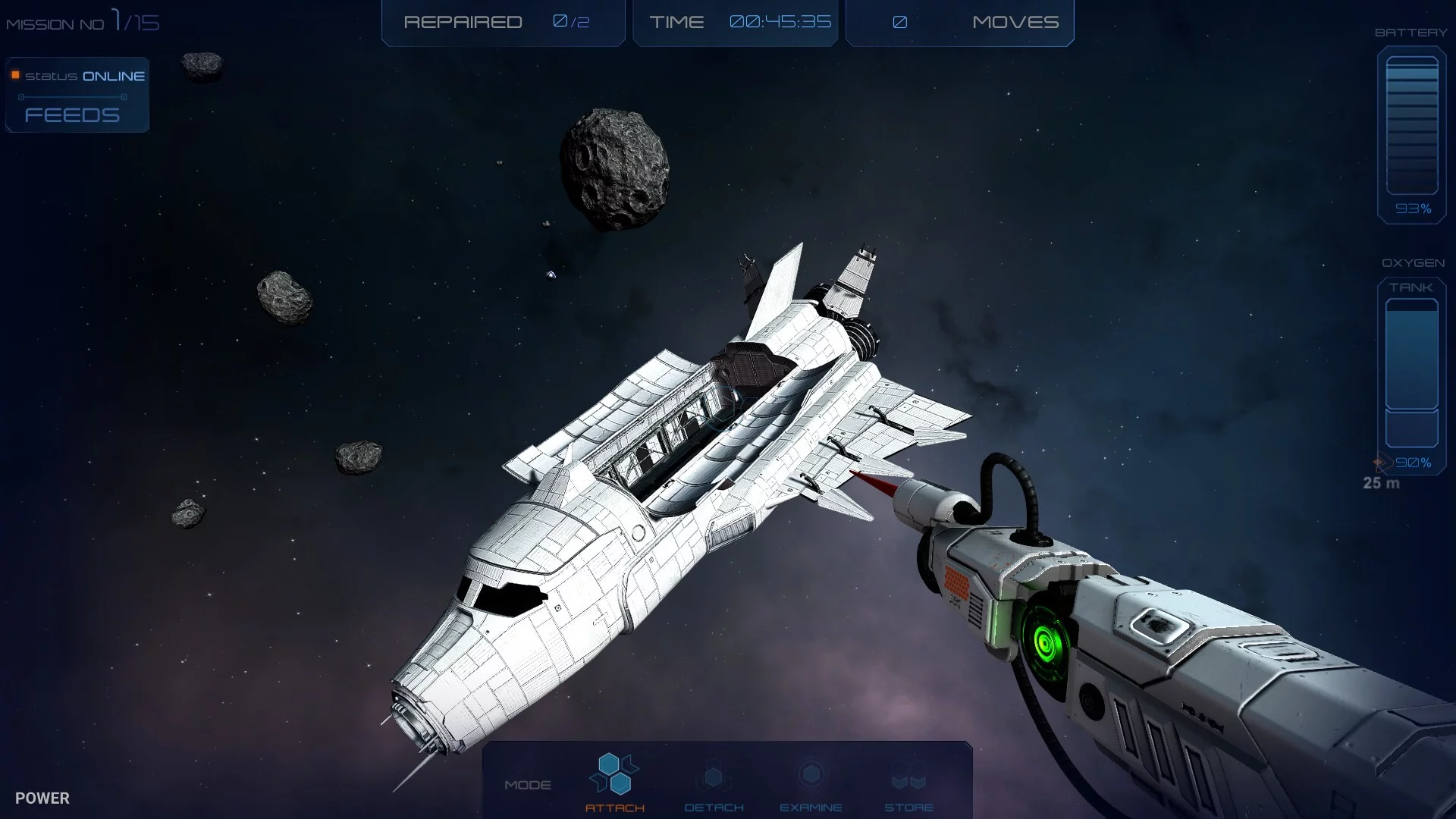 Изображение игры: Space Mechanic Simulator: Prologue