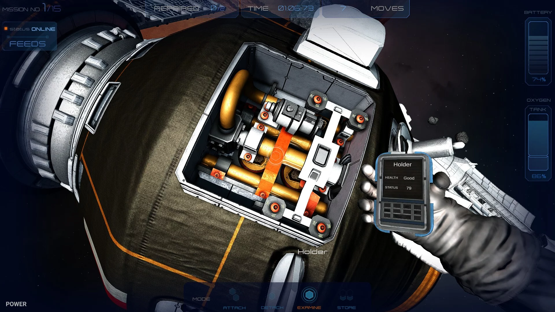Изображение игры: Space Mechanic Simulator: Prologue