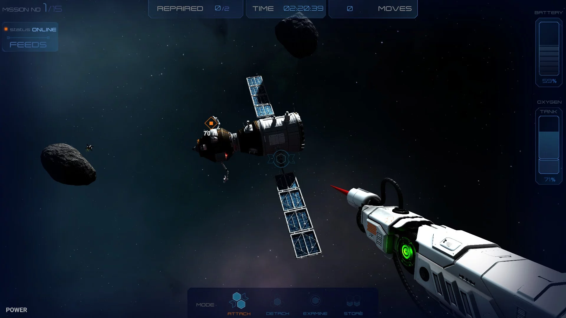 Изображение игры: Space Mechanic Simulator: Prologue