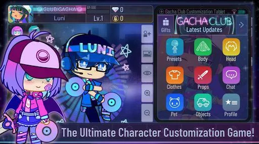 Изображение игры: Gacha Club