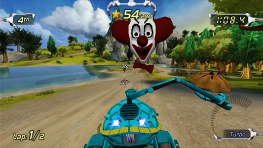 Изображение игры: Excitebots: Trick Racing