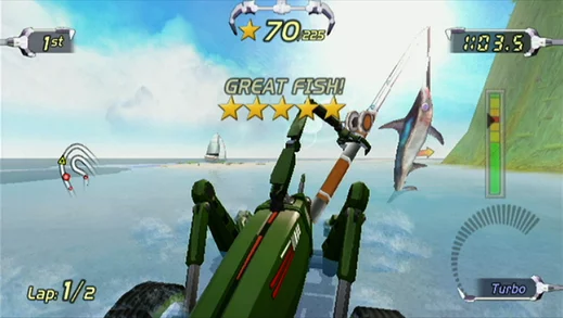 Изображение игры: Excitebots: Trick Racing