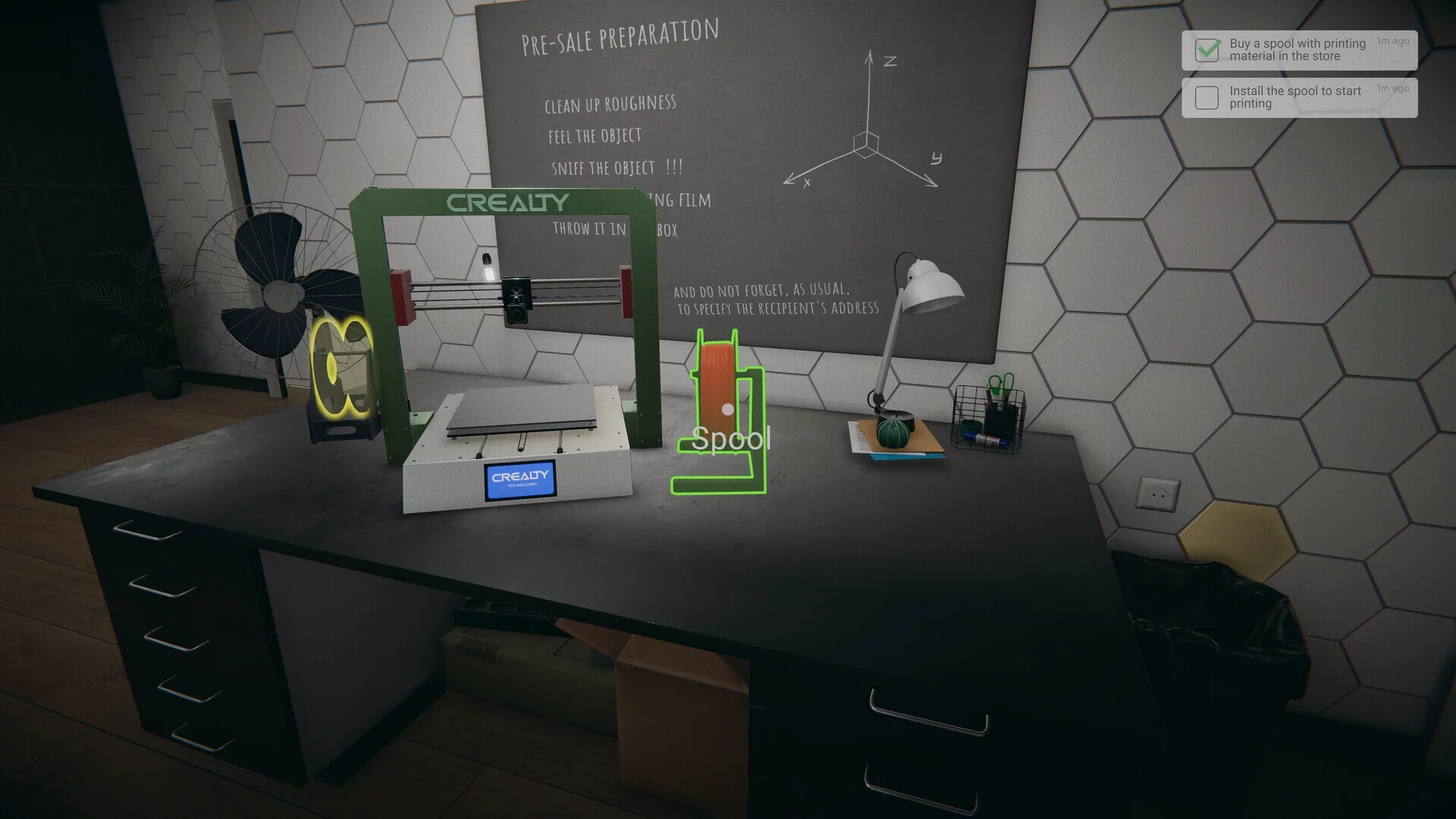 Изображение игры: 3D PrintMaster Simulator Printer