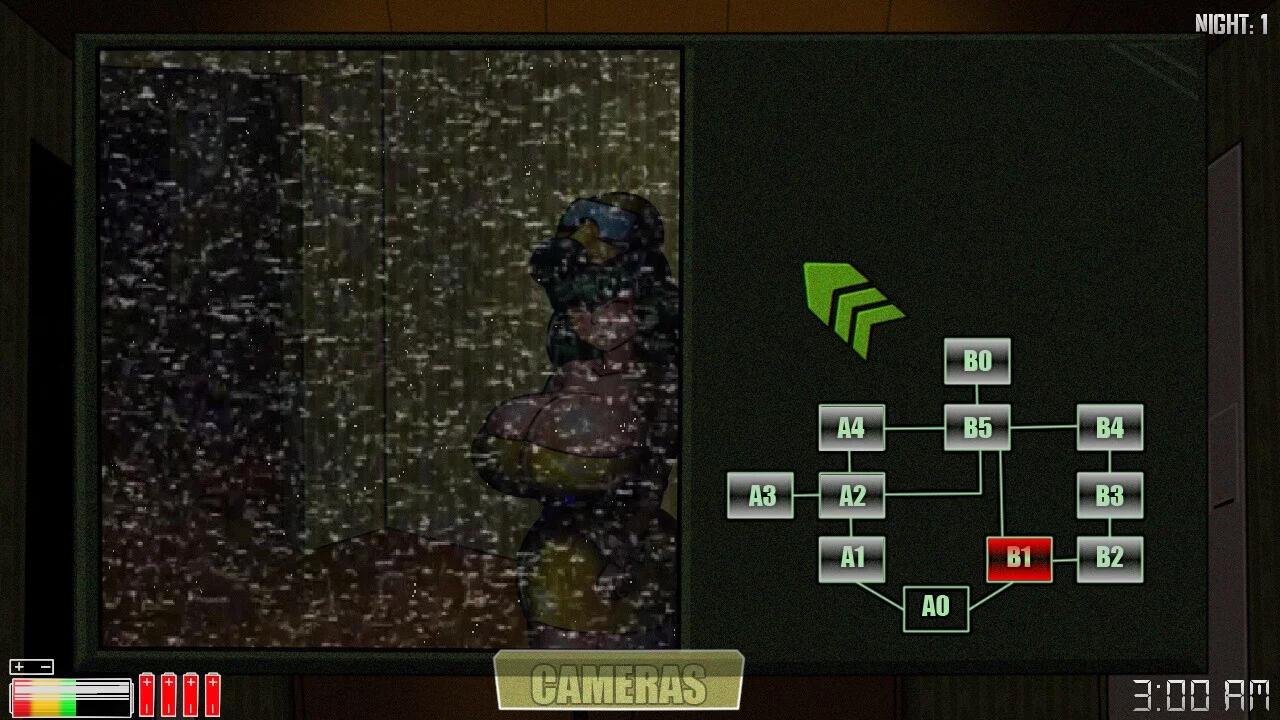 Изображение игры: Five Nights at Backrooms: Waifu Edition