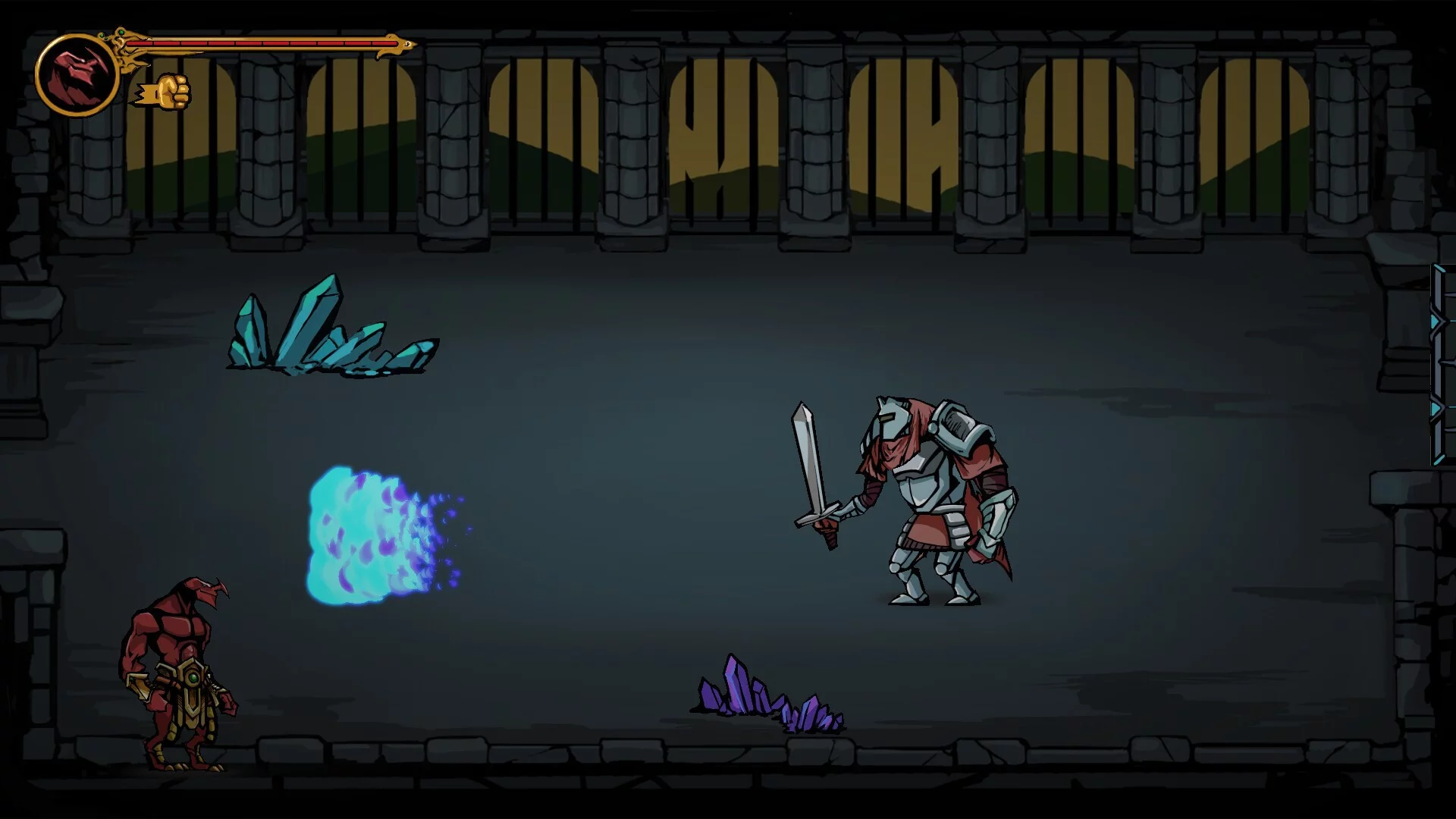 Изображение игры: Dimlight Dungeon