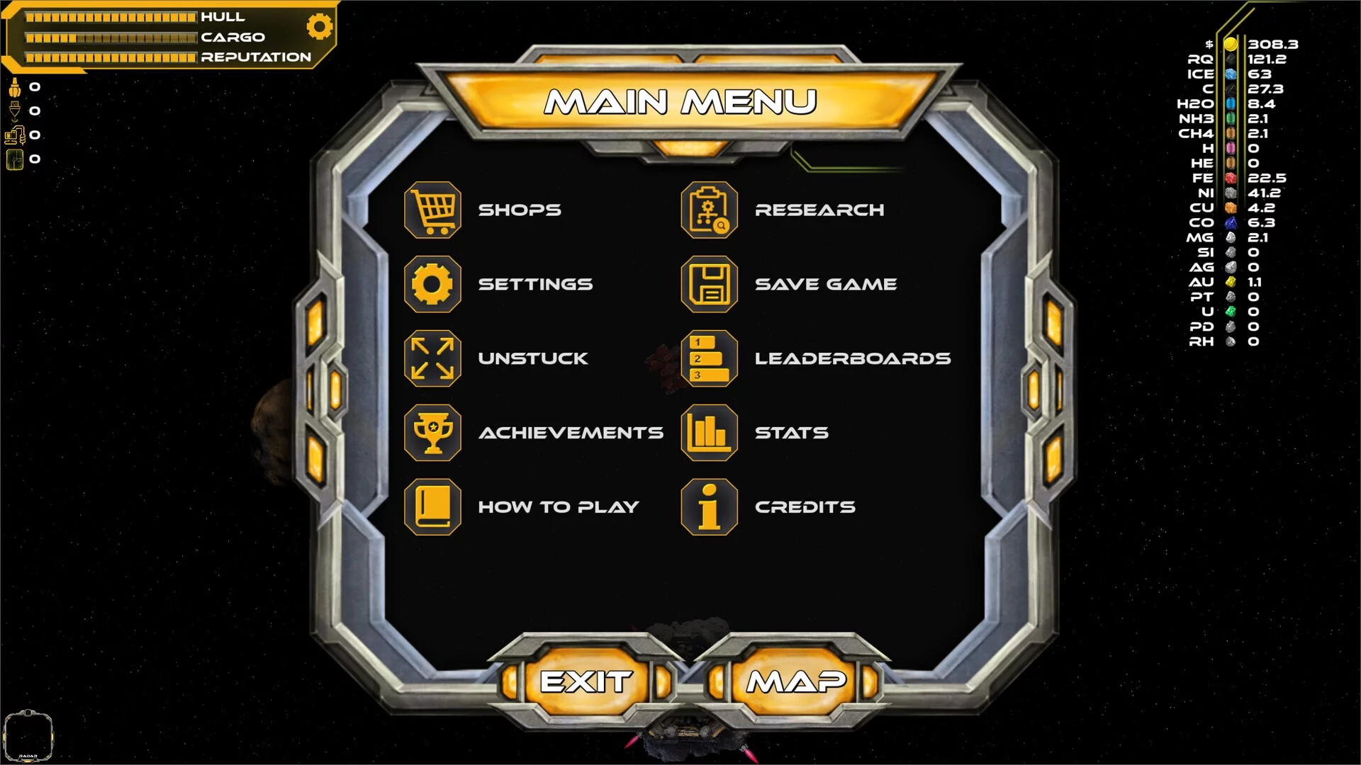 Изображение игры: Space Miner - Idle Adventures