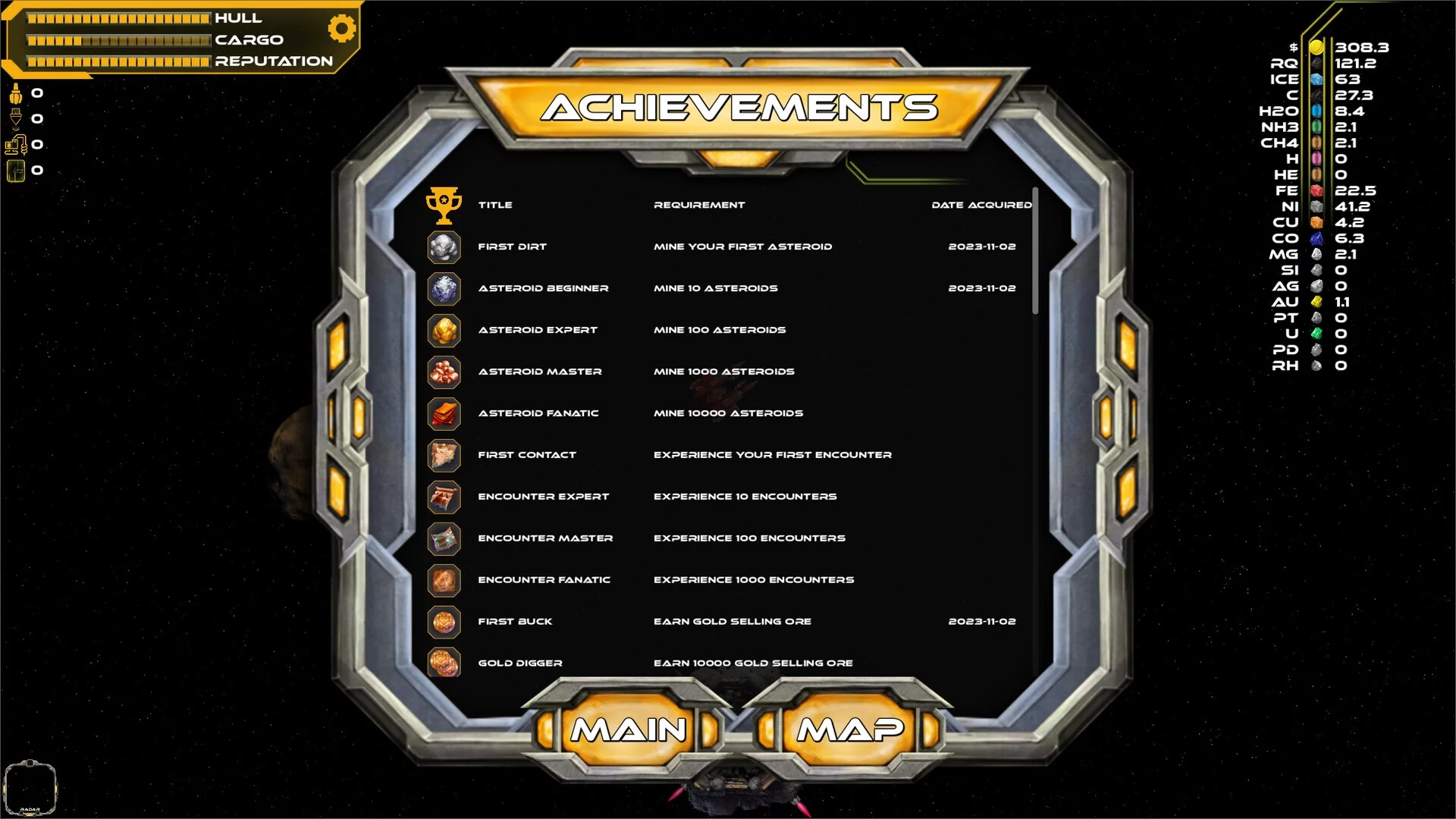 Изображение игры: Space Miner - Idle Adventures
