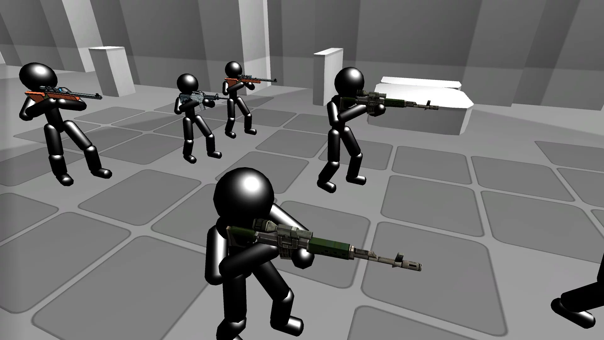 Изображение игры: Battle Simulator: Counter Stickman