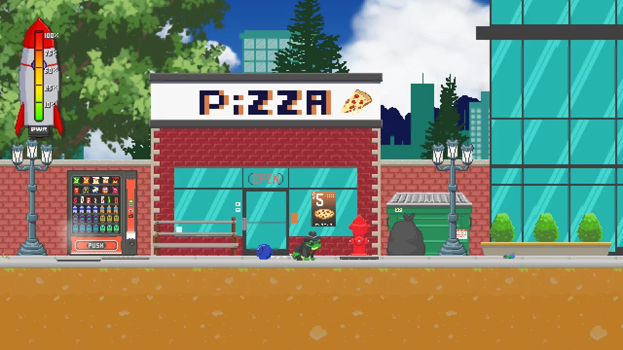 Изображение игры: Rocket Frog