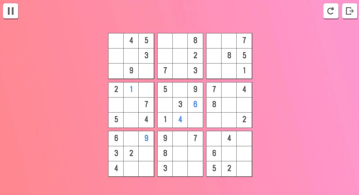 Изображение игры: Contract sudoku