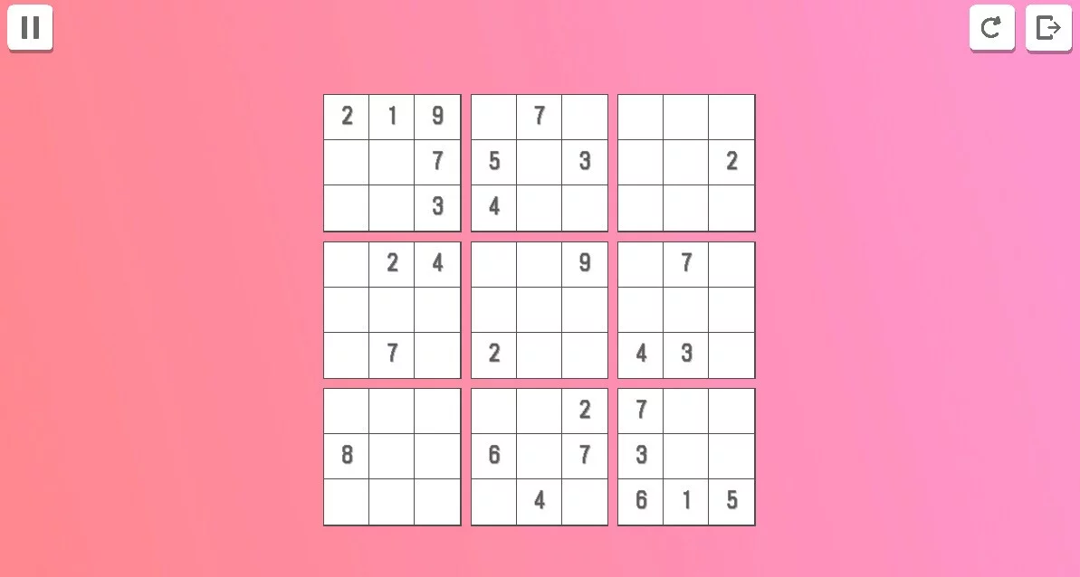 Изображение игры: Contract sudoku