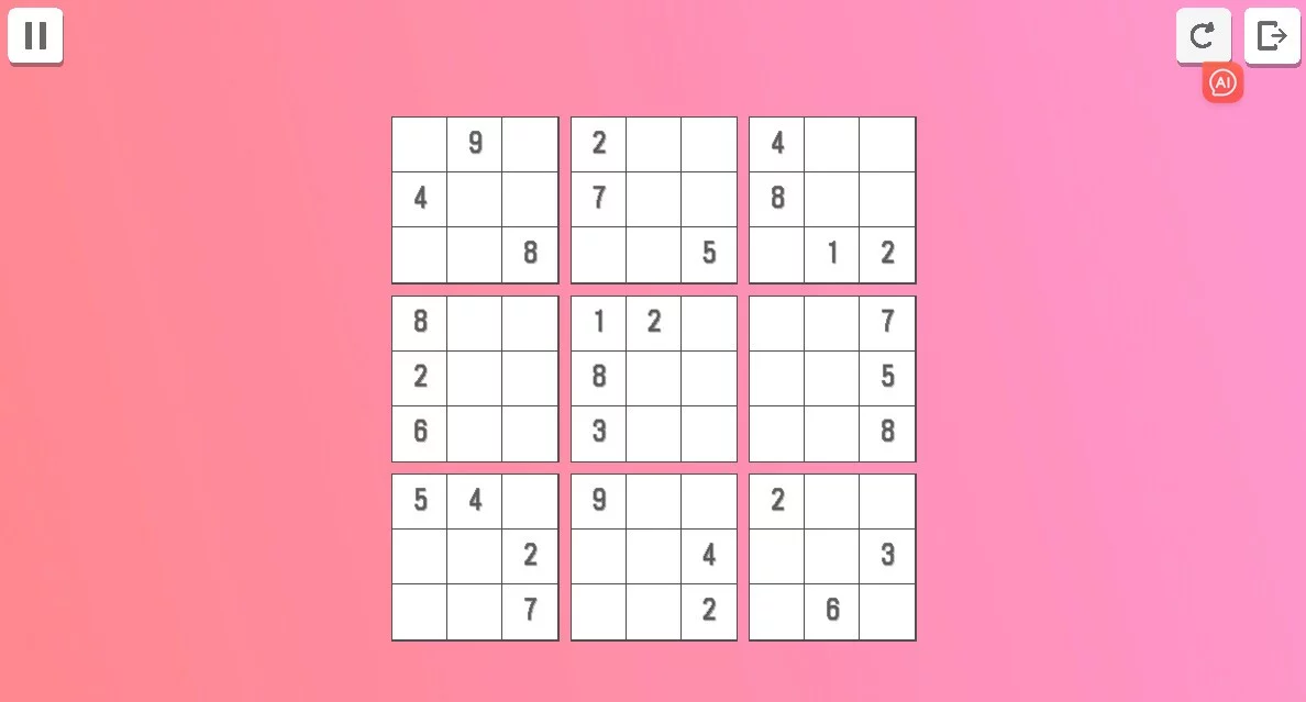 Изображение игры: Contract sudoku