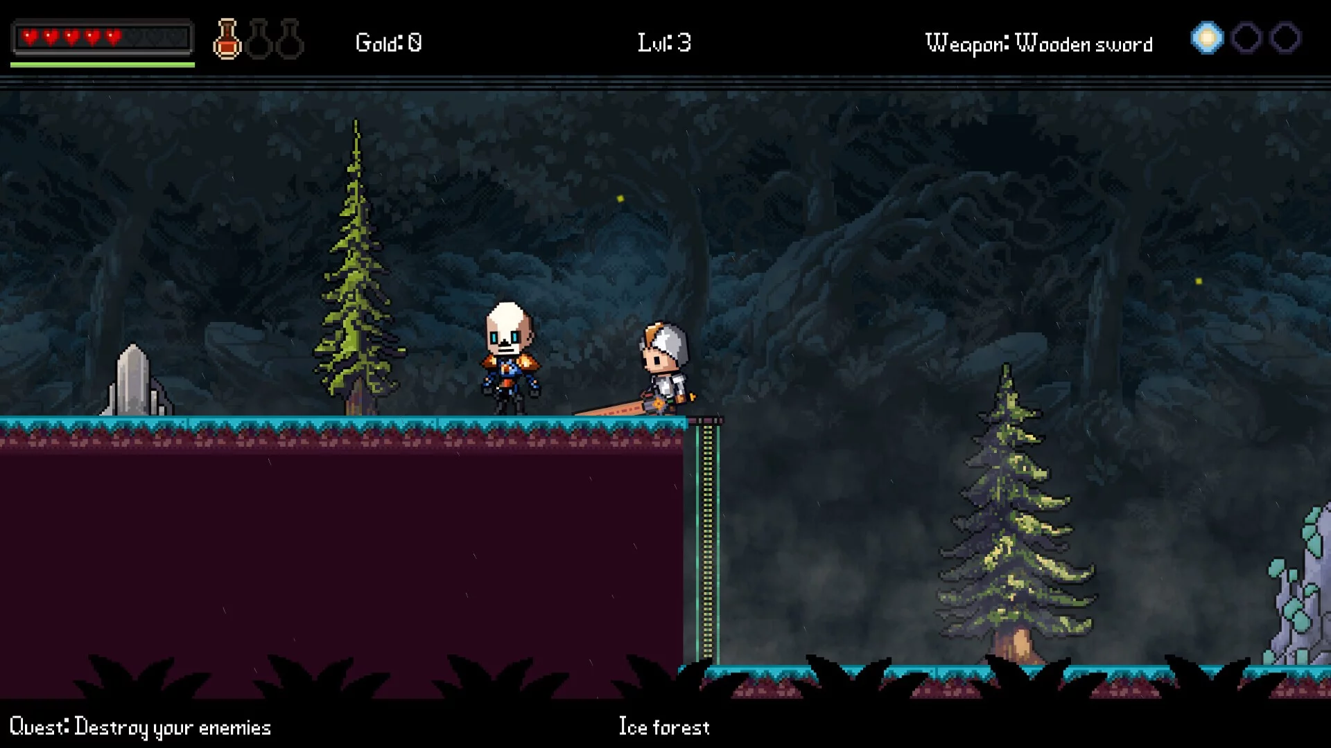 Изображение игры: Forest Crossroads