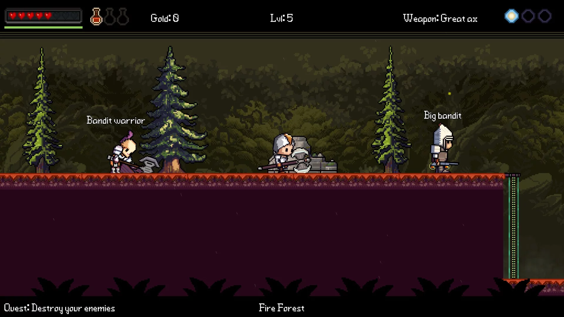 Изображение игры: Forest Crossroads