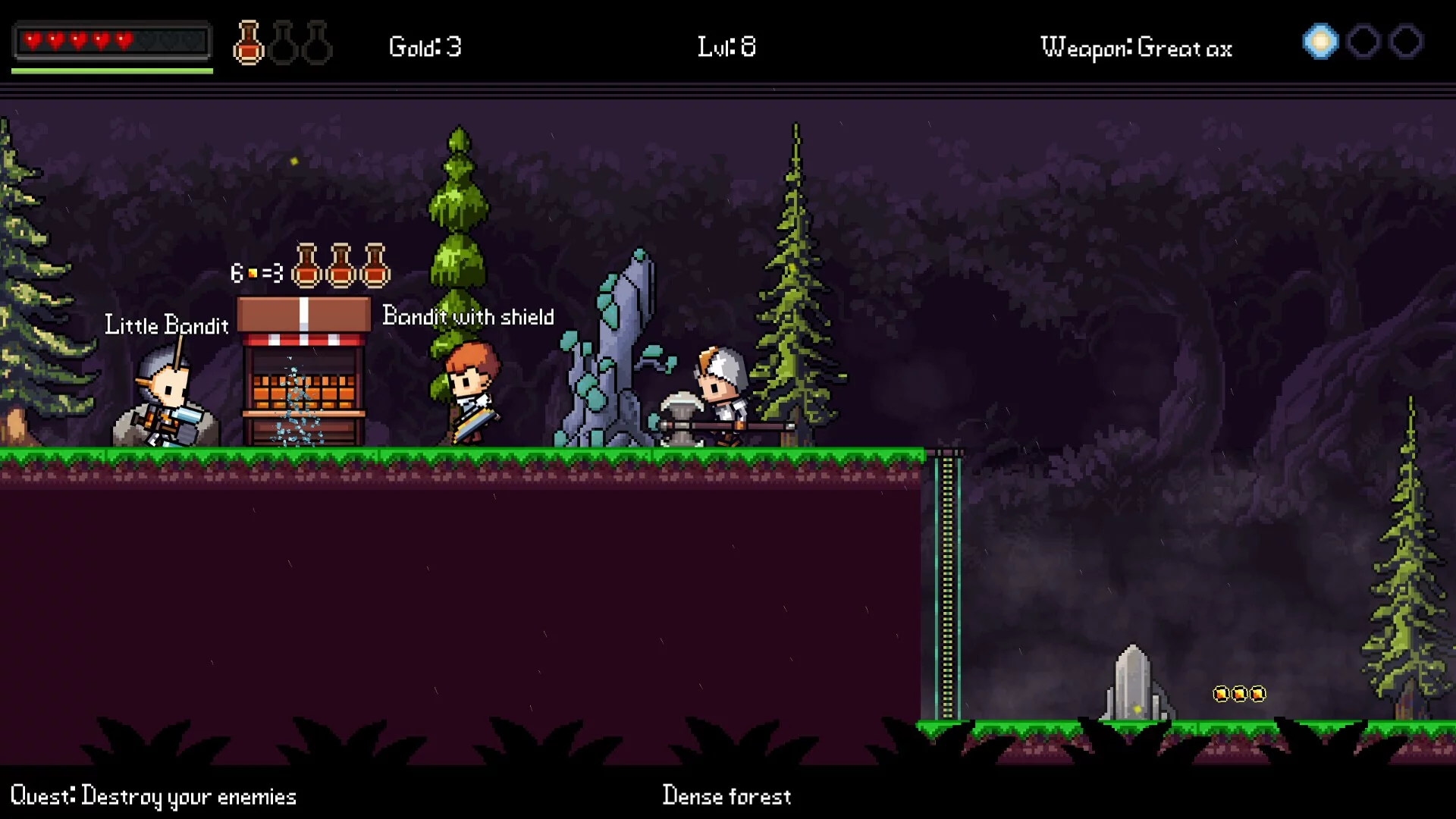 Изображение игры: Forest Crossroads